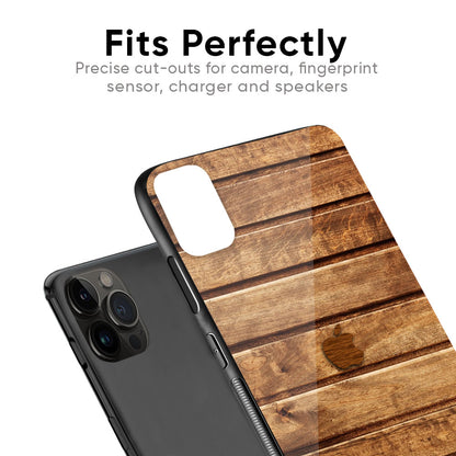 Wooden Planks Glass Case for iPhone 6S