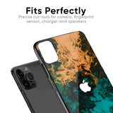 Watercolor Wave Glass Case for iPhone X
