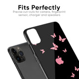 Fly Butterfly Glass Case for iPhone 6S