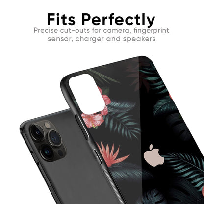 Tropical Art Flower Glass Case for iPhone 6S