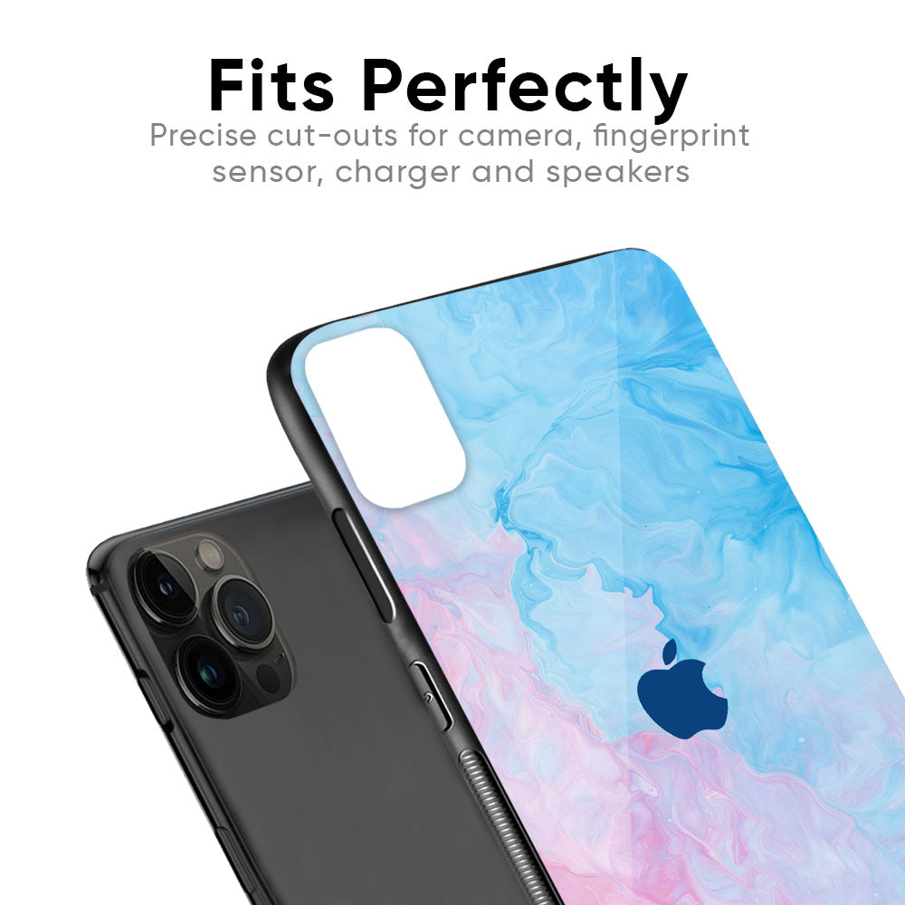 Mixed Watercolor Glass Case for iPhone 6S