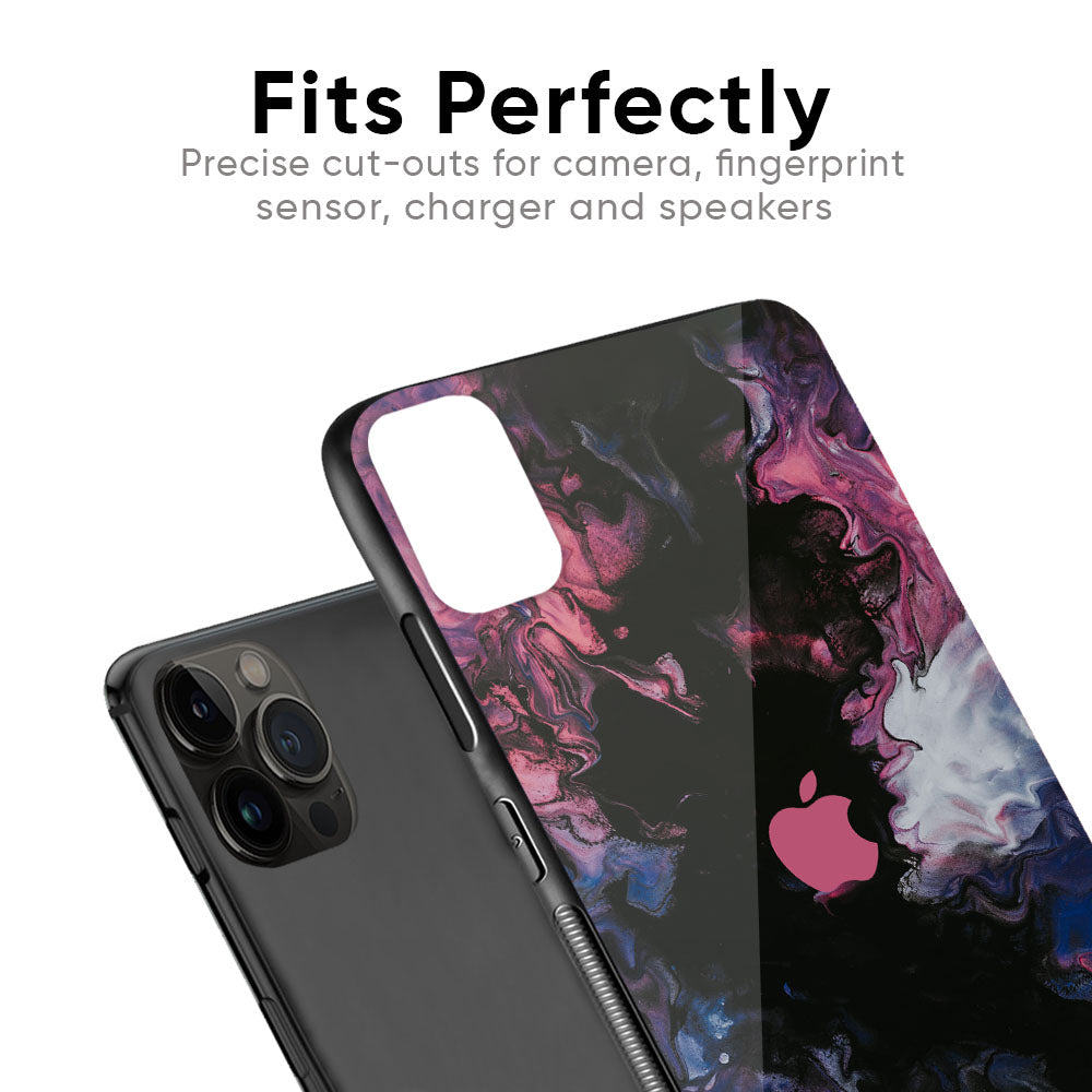 Smudge Brush Glass case for iPhone 6S