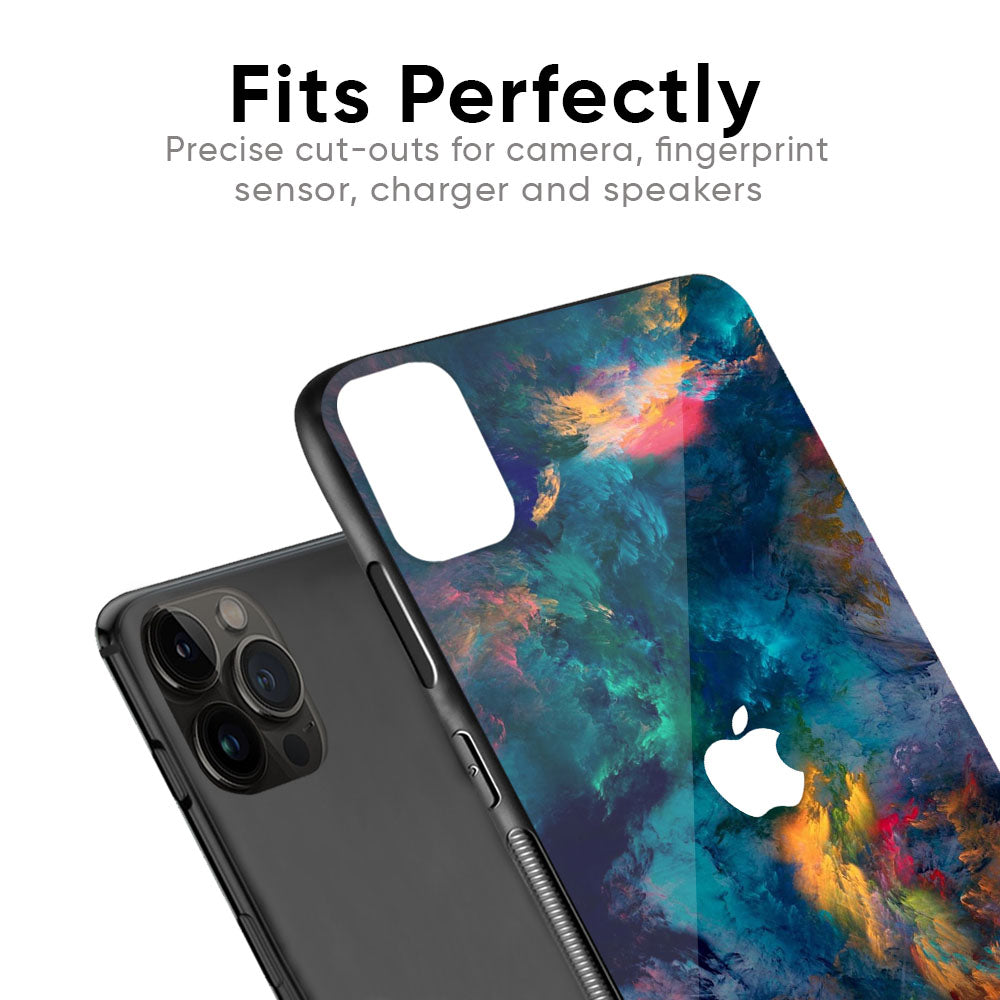 Colored Storm Glass Case for iPhone 6S