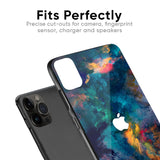 Colored Storm Glass Case for iPhone X