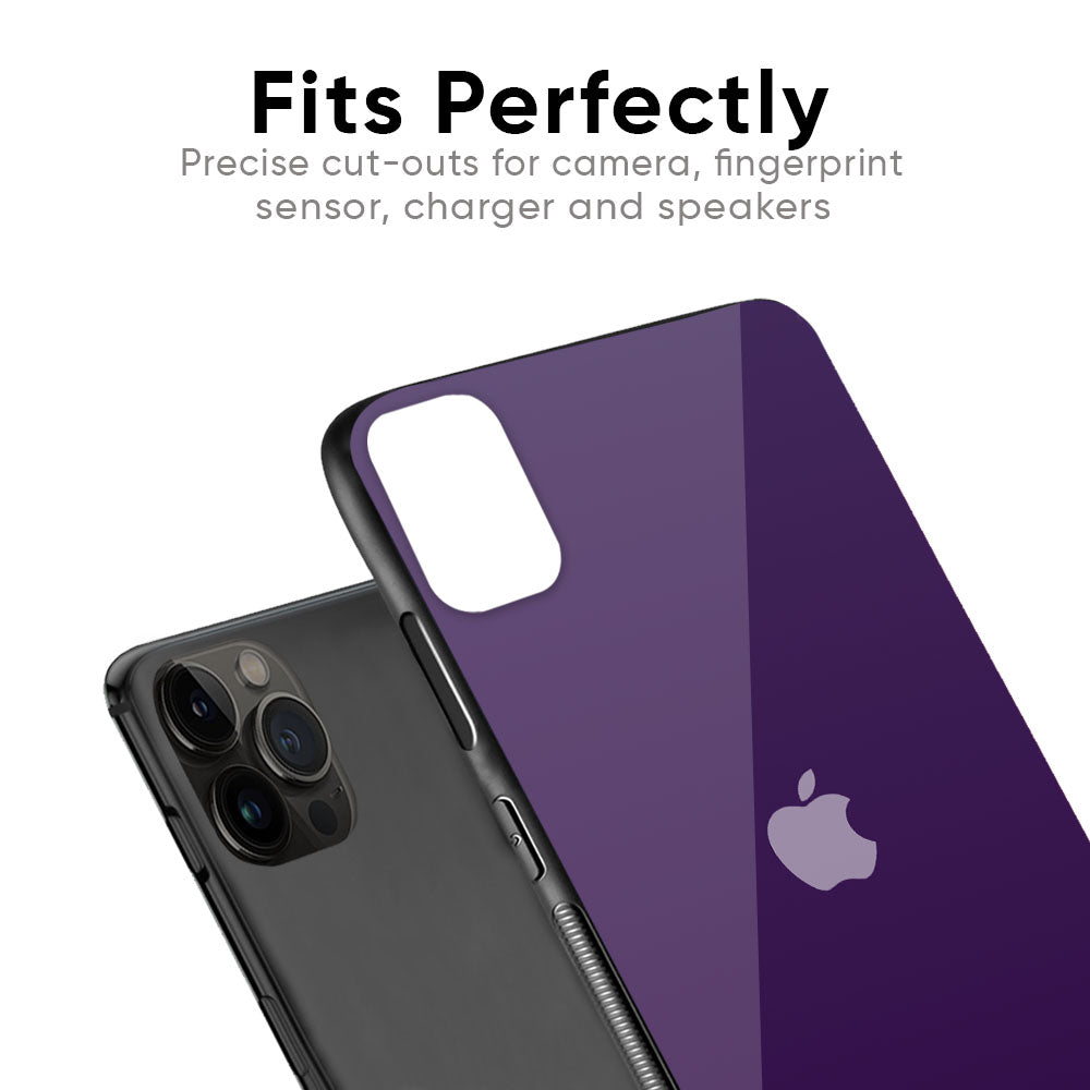 Dark Purple Glass Case for iPhone 6S