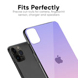 Lavender Gradient Glass Case for iPhone X
