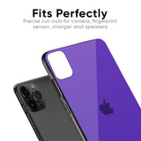 Amethyst Purple Glass Case for iPhone X