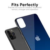 Very Blue Glass Case for iPhone X