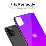 Purple Pink Glass Case for iPhone X