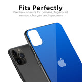Egyptian Blue Glass Case for iPhone 13 Pro