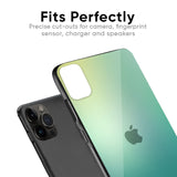 Dusty Green Glass Case for iPhone X
