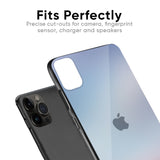 Light Sky Texture Glass Case for iPhone X