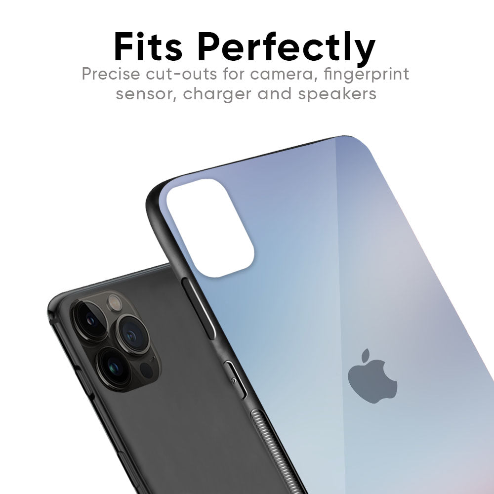 Light Sky Texture Glass Case for iPhone 6S