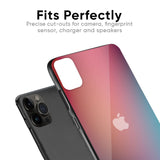 Dusty Multi Gradient Glass Case for iPhone X