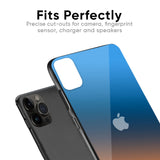 Sunset Of Ocean Glass Case for iPhone X