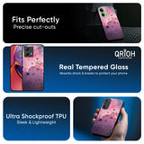 Space Doodles Glass Case for Motorola Edge 40 Neo
