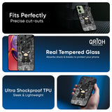 Cartoon Art Glass Case for Motorola G84 5G