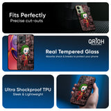 Joker Cartoon Glass Case for Motorola Edge 40 Neo