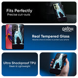 Dark Man In Cave Glass Case for Motorola Edge 40 Neo