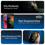 Colorful Leaves Glass Case for Motorola G84 5G
