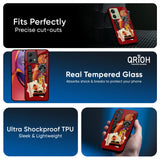 Gryffindor Glass Case for Motorola Edge 40 Neo