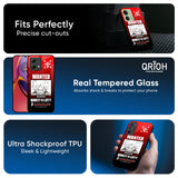 Luffy Wanted Glass Case for Motorola G84 5G