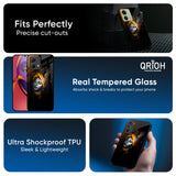 Ombre Krishna Glass Case for Motorola Edge 30 Ultra