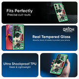 Slytherin Glass Case for Motorola G84 5G