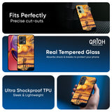 Sunset Vincent Glass Case for Motorola G84 5G