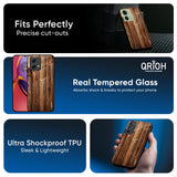 Timber Printed Glass Case for Motorola Edge 30 Ultra