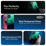 Scarlet Amber Glass Case for Motorola Edge 30
