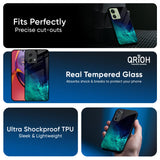 Winter Sky Zone Glass Case For Motorola Edge 30