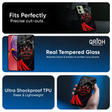 Lord Hanuman Glass Case For Motorola G84 5G