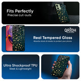 Dazzling Stars Glass Case For Motorola Edge 40 Neo