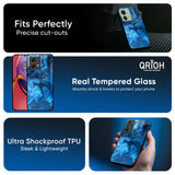 Gold Sprinkle Glass Case for Motorola Edge 30 Ultra