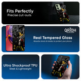 Dark Luffy Glass Case for Motorola Edge 40
