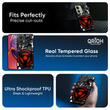 Sharingan Glass Case for Motorola G84 5G
