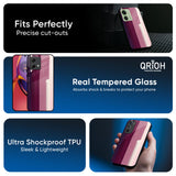Brush Stroke Art Glass Case for Motorola Edge 30 Ultra