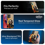 Psycho Villain Glass Case for Motorola Edge 30