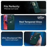 Olive Glass Case for Motorola Edge 30