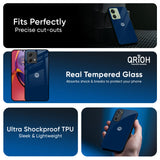 Royal Navy Glass Case for Motorola Edge 30 Ultra