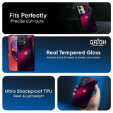 Razor Black Glass Case for Motorola Edge 30