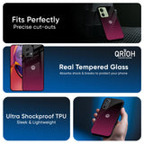Wisconsin Wine Glass Case For Motorola Edge 30