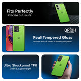 Paradise Green Glass Case For Motorola G84 5G