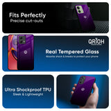 Harbor Royal Blue Glass Case For Motorola Edge 30 Ultra
