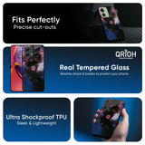 Smudge Brush Glass case for Motorola G84 5G