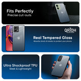 Dynamic Black Range Glass Case for Motorola Edge 30