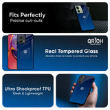 Very Blue Glass Case for Motorola Edge 40