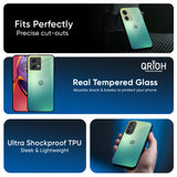 Dusty Green Glass Case for Motorola G84 5G