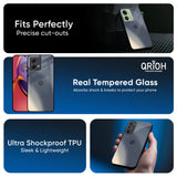 Metallic Gradient Glass Case for Motorola Edge 40 Neo